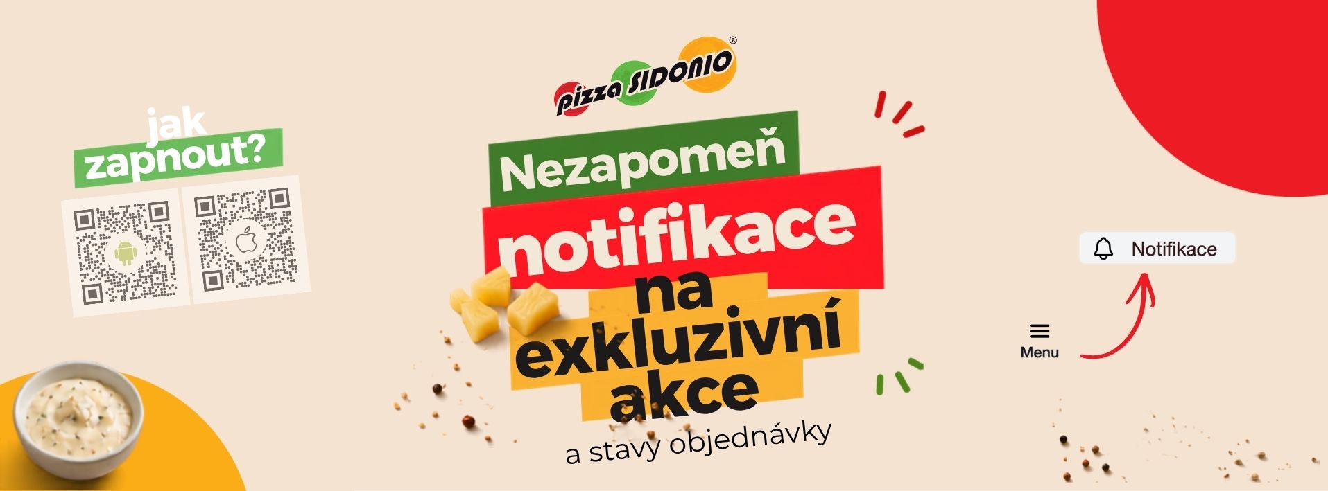 Banner notifikace